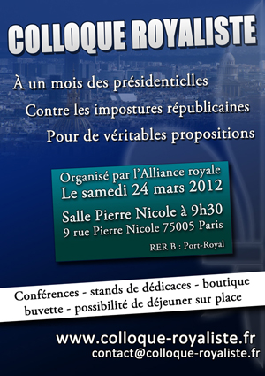 Colloque royaliste